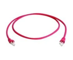 Telegärtner Patchkabel, S/FTP, PiMF, Cat 6A (ISO/IEC), raudona, 5,0 m (L00003A0057)