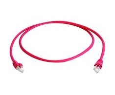 Telegärtner patch cable SFTP CAT 6A raudona 0,5m