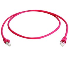 Telegärtner patch cable SFTP CAT 6A raudona 0,5m
