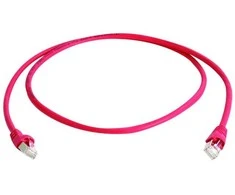 Telegärtner Patchkabel, S/FTP, PiMF, Cat 6A (ISO/IEC), raudona, 7,5 m (L00004A0056)