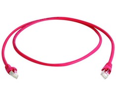 „Telegärtner“ jungiamasis kabelis SFTP CAT 6A raudonas 1,0m