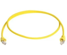 Telegärtner patch cable SFTP CAT 6A geltona 1,0m