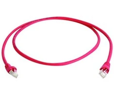 Telegärtner Patchkabel, S/FTP, PiMF, Cat 6A (ISO/IEC), raudona, 5,0 m (L00003A0057)