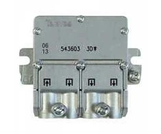 Televes 543603 - Cable splitter - 5 - 2400 MHz - Nerūdijantis plienas - 8.5 dB - Blister