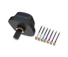 Teltonika 5G COMBO MIMO MOBILI/GNSS/WIFI STOGO SMA ANTENA | PR1KC640 | Tvirtinama varžtais | Stiprinimas 4 dB | 0,617 - 0,960 / 1,710 - 2,690 / 2,900 - 4,200, 1,164 - 1,300 / 1,559 - 1,610, 2,400 - 2,4835 / 4,900 - 5,925 GHz | Antenos jungties tipas: SMA kištukas