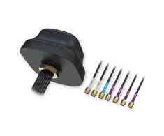 Teltonika 5G COMBO MIMO MOBILI/GNSS/WIFI STOGO SMA ANTENA | PR1KC640 | Tvirtinama varžtais | Stiprinimas 4 dB | 0,617 - 0,960 / 1,710 - 2,690 / 2,900 - 4,200, 1,164 - 1,300 / 1,559 - 1,610, 2,400 - 2,4835 / 4,900 - 5,925 GHz | Antenos jungties tipas: SMA kištukas