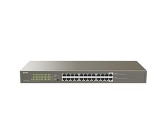 Šakotuvas Tenda TEG1124P-24-250W tinklo jungiklis Nevaldomas Gigabit Ethernet (10/100/1000) Maitinimas per Ethernet (PoE)