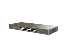 Šakotuvas Tenda TEG1124P-24-250W tinklo jungiklis Nevaldomas Gigabit Ethernet (10/100/1000) Maitinimas per Ethernet (PoE)