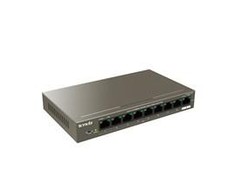 Šakotuvas Tenda TEF1109P-8-102W tinklo jungiklis Fast Ethernet (10/100) Power over Ethernet (PoE) Metallic