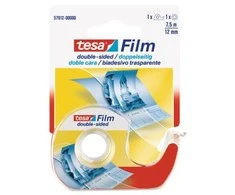 Lipni juostelė dvipusė Tesa 12mmx7,5m, su laikikliu 1114-210