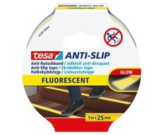 Tesa Anti-Rutschband fluoreszierend 5m 25mm
