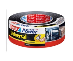 Tesa extra Power Universal 50m 50mm juodas