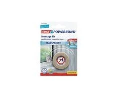 Beiersdorf Tesa Powerbond montažinė juosta skaidri 1,5 m 19 mm