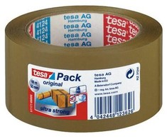 Tesa Tesapack Ultra Strong 66m 50mm Rudas PVC Q4124 -Packband-