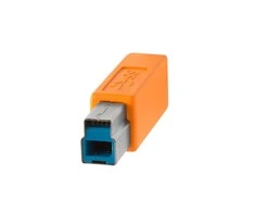 USB kabelis - Tether Tools Pro USB 3.0 M 4.6m oranžinis