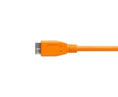 Tether Tools TetherPro USB 3.0 A/Micro B 4,6m oranžinis