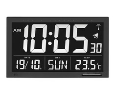 TFA Elektroninis laikrodis su sienos laikrodis termometru (60.4505)