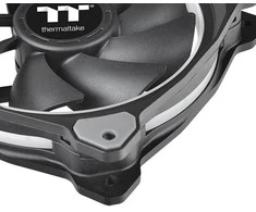 THERMALTAKE Riing Plus 14LED RGB 3er rinkinys didelio našumo korpuso ventiliatorius 3 dalys 14x14x2,5cm Programinės įrangos triukšmas 27,2 dBA su LNC