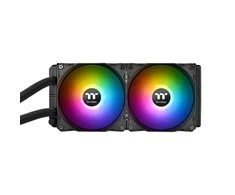 Thermaltake Floe RC240 CPU ir atminties AIO skysčio aušintuvas, aušinamas vandeniu (juodas)