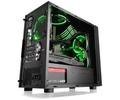 Housing Thermaltake Versa H17 Window CA-1J1-00S1WN-00 (Micro ATX, Mini ATX, juodos spalvos)