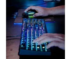 Pelė computer Thermaltake eSports Nemesis Switch RGB PMW 3360 MO-NMS-WDOOBK-01 (Optinė, 12000 DPI, juodos spalvos