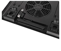 Thermaltake Massive A23 nešiojamojo kompiuterio aušinimo padas 40,6 cm (16") Juodas