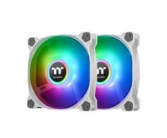 „Thermaltake Pure Duo 14 ARGB“ ventiliatorius, 2 vnt., baltas (CL-F098-PL14SW-A)