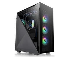Thermaltake Divider 500 ARGB grūdintas stiklas - Juoda