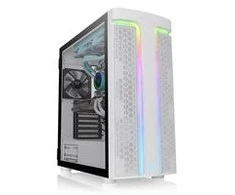„Thermaltake H590 TG ARGB Snow“, bokšto tipo korpusas - baltas, grūdintas stiklas