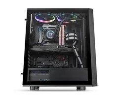 Housing Thermaltake Versa J25 RGB CA-1L8-00M1WN-01 (ATX, Micro ATX, Mini ITX, juodos spalvos)