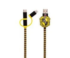 Thumbs Up USB kabelis ThumbsUp! USB-A - USB-C + microUSB + Žaibas 1 m Juodas (1002655)