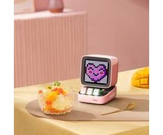 Thumbs Up Nykščiai aukštyn! kolonėlė „Divoom Dito Pro“ Bluetooth rosa – garsiakalbis