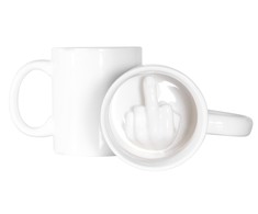 Thumbs Up Up Yours Mug