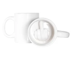 Thumbs Up Up Yours Mug