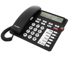 Tiptel 1081000 telefon Telefonas analogowy Nazwa i identyfikacja dzwoniącego Juodas