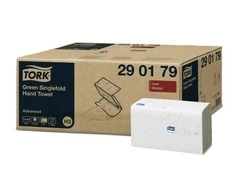 Staples TORK rankšluostis su CLASSIC PLUS, žalias