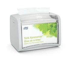 Servetėlių dozatorius TORK XPRESSNAP TABLETOP, 20,1 x 15,5 x 15 cm, šv. pilkos sp. (272613)