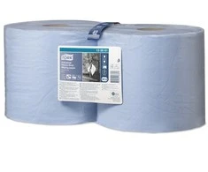 Valymo popierius Tork ypač stiprus W1-2 3 sluoksnių mėlynas 119 m 130081 2rl - (2 ritinėliai dėžutėje)