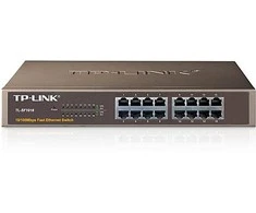 Šakotuvas TP-LINK 16port 10/100 Switch 19in-Rack