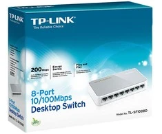 Šakotuvas TP-LINK 8 prievadų 10/100 Mbps komutatorius darbalaukio