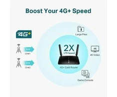 TP-LINK dviejų juostų 4G LTE maršrutizatorius