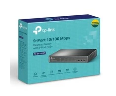 Šakotuvas TP-LINK | Jungiklis | TL-SF1009P | Nevaldomas | Darbalaukis | 10/100 Mbps (RJ-45) jungtys kiekis 9 | PoE+ jungtys kiekis 8 | Maitinimo tipas Išorinis