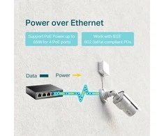 Šakotuvas TP-LINK komutatorius TL-SG1005P nevaldomas