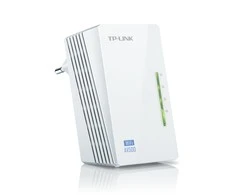 TP-LINK TL-WPA4220 „PowerLine“ tinklo adapteris 500 Mbit/ai Ethernet LAN jungtis „Wi-Fi“ Balta 1 vnt