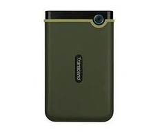 Kietasis diskas TRANSCEND 2TB StoreJet 25M3G USB 3.1 2.5 guminis dėklas su apsauga nuo smūgių, Military Žalias Slim