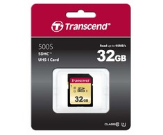 Atminties kortelė TRANSCEND 32GB UHS-I U1 SD kortelė MLC