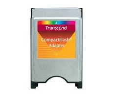 TRANSCEND FlashCard Converter CF į PCMCIA