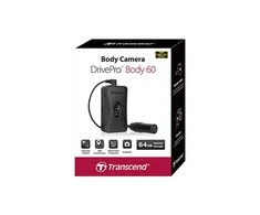 „Transcend Body Camera I DrivePro Body 60 I“ cilindrinė kamera (64 GB)