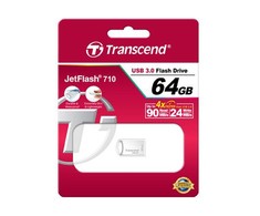 Transcend 64GB JETFLASH710 SILVERUSB 3.0 - .