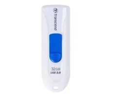 TRANSCEND JetFlash790 32GB USB 3.0 baltas